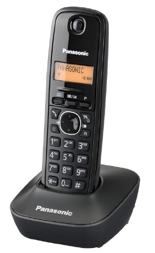 Bezšňůrový telefon Panasonic KX-TG1611FXH černý