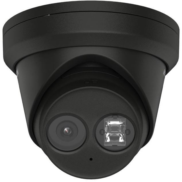 DS-2CD2383G2-IU(2.8mm)(BLACK) 8MPix IP Turret kamera; IR 30m, mikrofon, černá