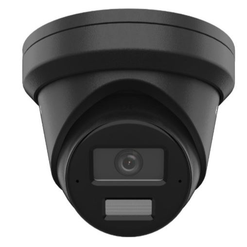 DS-2CD2383G2-LI2U(2.8mm)(BLACK) 8MPix IP Turret Smart Hybrid Light AcuSense kamera; LED/IR 30m, mikrofon, IP67