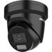 DS-2CD2387G2H-LIU(2.8mm)(eF)/BLACK 8MPix IP Turret Hybrid ColorVu AcuSense kamera; LED/IR 40m, WDR 130dB, mikrofon, IP67; černá