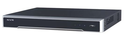 DS-7616NI-K2 16 kanálový NVR pro IP kamery (160Mb/160Mb); 4K, 2xHDD, Alarm I/O