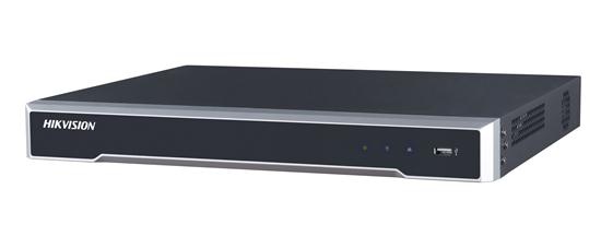 DS-7616NI-K2/16P 16 kanálový NVR pro IP kamery (160Mb/160Mb); Super PoE; 4K, 2xHDD, Alarm I/O