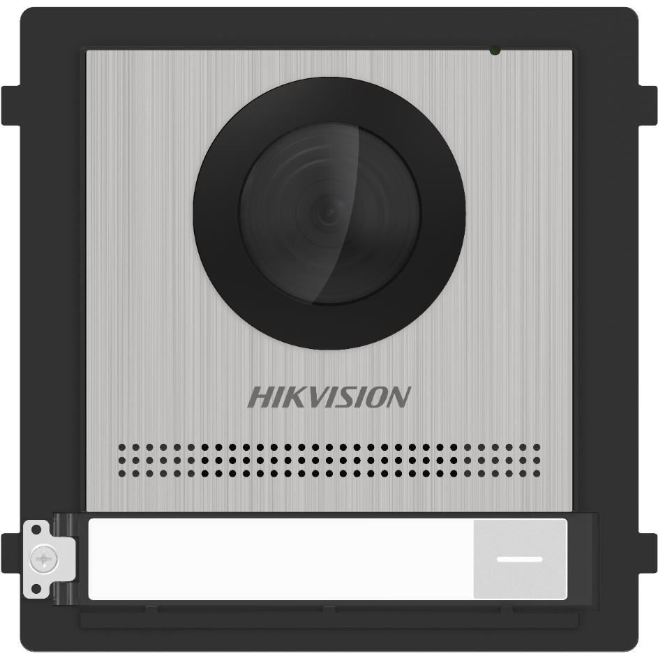 DS-KD8003-IME1(B)/S Modul IP interkomu 1-tlačítkový s kamerou; nerez