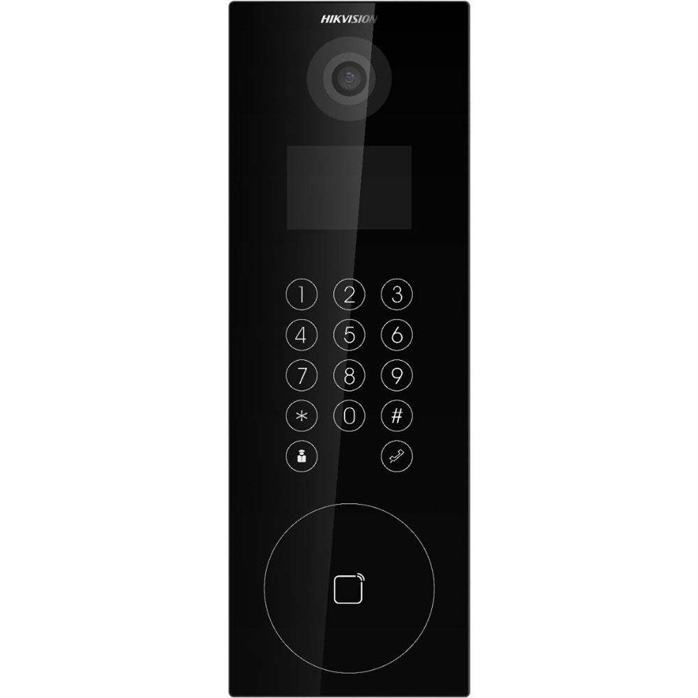DS-KD8103-E6 IP dveřní interkom s číselnou klávesnicí, 2MPx kamera