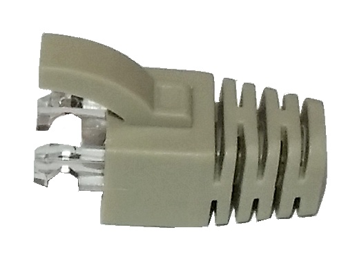 Krytka konektoru 8/8 šedá 6mm pro FTP kabel zásuvná