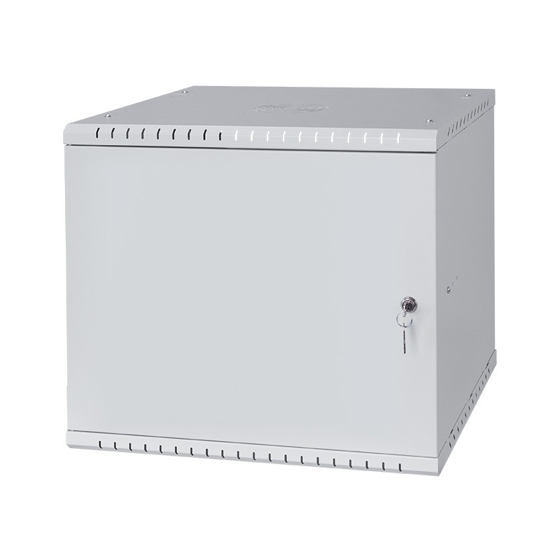 LEXI-Net Basic Rozvaděč nástěnný 19" 9U 520x450, dveře plech, šedý