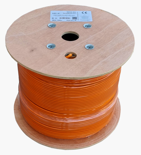LEXI-Net instalační kabel Cat 6 UTP LSZH (B2ca) 500m cívka oranžový
