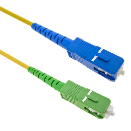 Lexi Net Patch cable 09/125, SC(APC)-SC(PC), 2m simplex (3mm)