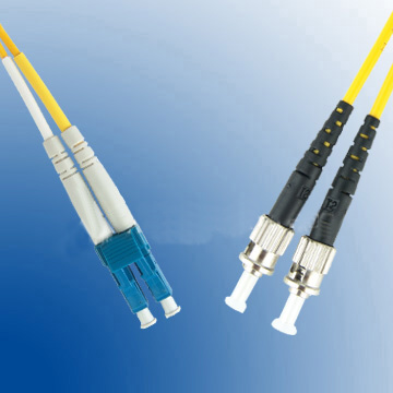 LEXI-Net Patch kabel 09/125, LC-ST, 10m duplex