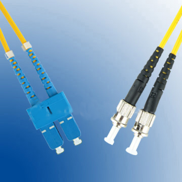 LEXI-Net Patch kabel 09/125, SC-ST, 10m duplex