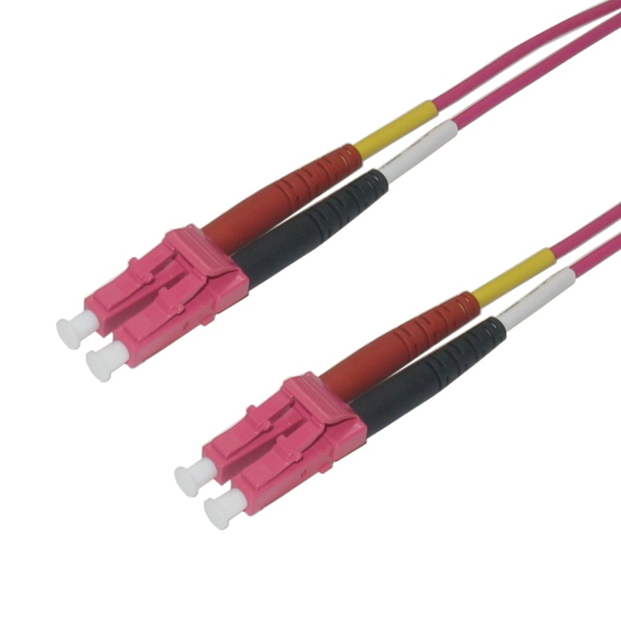 LEXI-Net Patch kabel 50/125, LC-LC OM4, 2m duplex