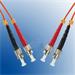 LEXI-Net Patch kabel 50/125, ST-ST, 1m duplex