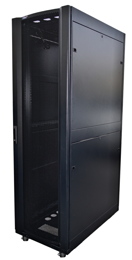 LEXI-Net Rozvaděč stojanový serverový 42U 600x1000 - černý