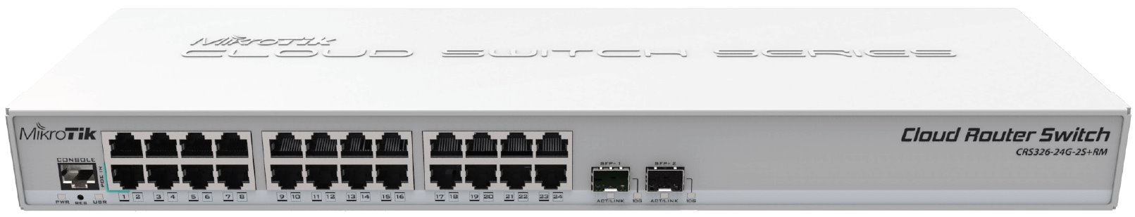 MikroTik Cloud Router Switch CRS326-24G-2S+RM