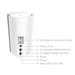 Modem TP-Link Deco X80-5G(1-pack) LTE6 s WiFi routerem, AX3000, 3x GLAN, 1x slot SIM / 574/2402Mbps