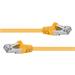 Premiumcord Patch kabel CAT6a S-FTP, RJ45-RJ45, AWG 26/7 0,5m žlutá
