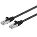Premiumcord Patch kabel CAT6a S-FTP, RJ45-RJ45, AWG 26/7 5m černá