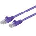 PremiumCord Patch kabel UTP RJ45-RJ45 CAT6 2m fialová