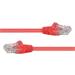 PremiumCord Patch kabel UTP RJ45-RJ45 level 5e 3m červená