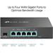 Router TP-Link TL-ER7206 SafeStream VPN 1x GWAN + 2x GWAN/LAN + 1x GWAN SFP, Omáda SDN