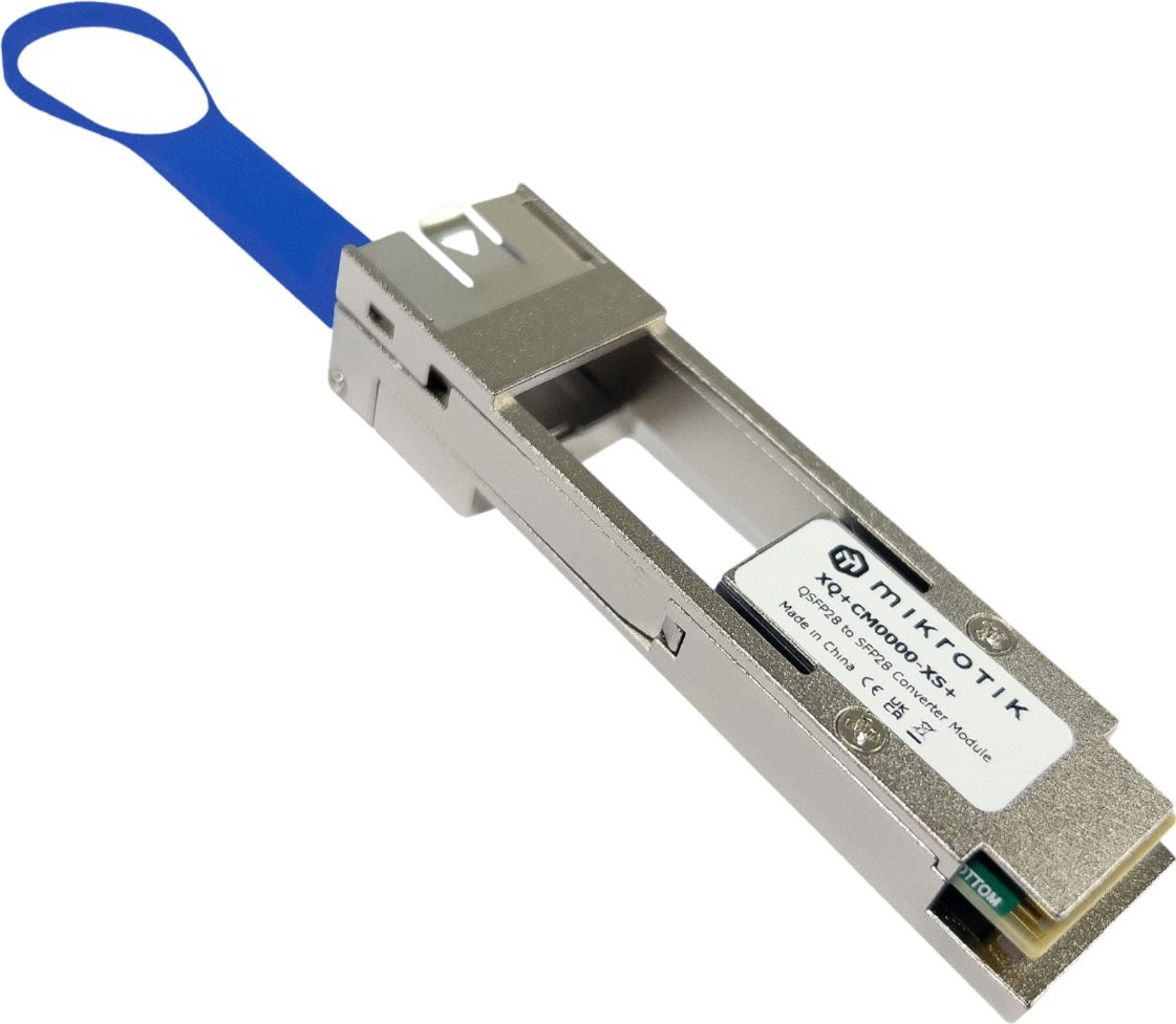 SFP modul Mikrotik XQ+CM0000-XS+ konvertor 100G QSFP28 na 25G SFP28