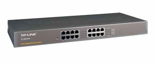 Switch TP-Link TL-SG1016 16x GLAN, 19"rack