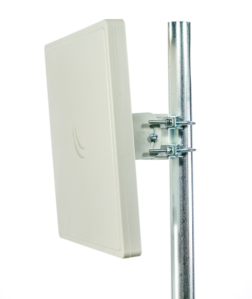 Venkovní jednotka Mikrotik RouterBOARD RB911G-5HPnD-QRT 5 2x23dBi, 802.11a/n, ROS L4, GPOE, zdroj, montážní sada