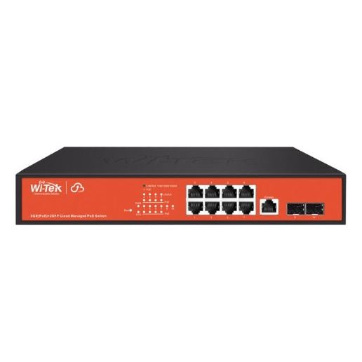WI-PCMS310GF 8GE + 2SFP 802.3af/at Cloud L2 Managed PoE switch; 140W