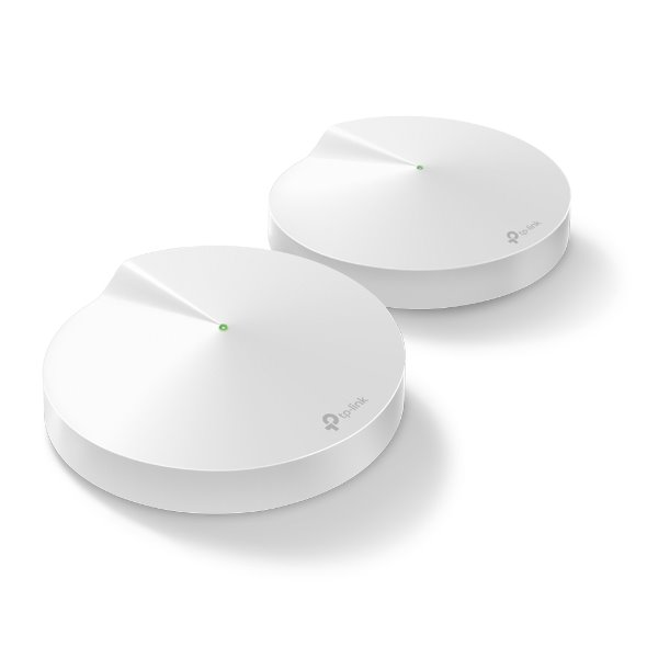 WiFi router TP-Link Deco M9 Plus(2-pack) AC2200 , 2x GLAN, 1x USB/ 400Mbps 2,4GHz/ 1734Mbps 5GHz, BT, ZigBee