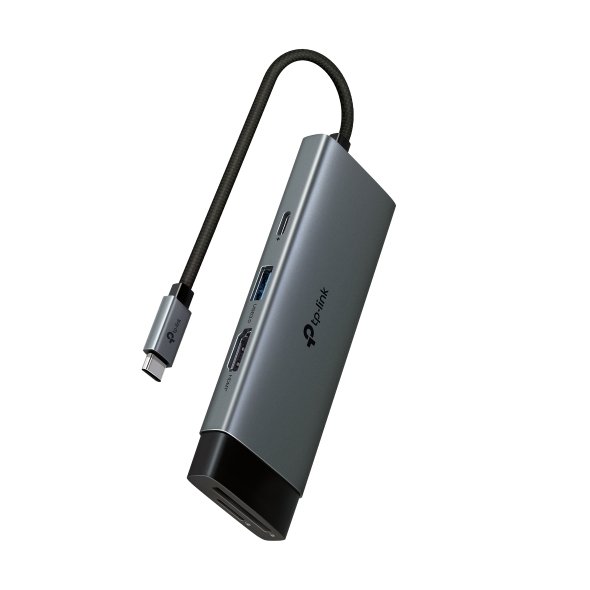 Dokovací stanice TP-Link UH7021C USB-C, HDMI, 3x USB, čtečka SD/microSD, PD 100W
