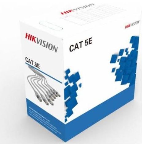 DS-1LN5E-E/E Kabel UTP, Cat 5e-PVC, šedý