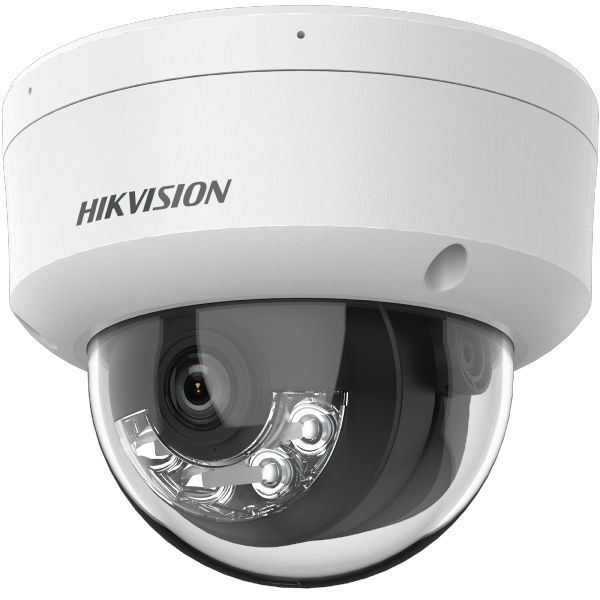 DS-2CD1123G2-LIU(2.8mm) 2MPix IP Dome Smart Hybrid Light kamera; IR/LED 30m, Mikrofon, IP67