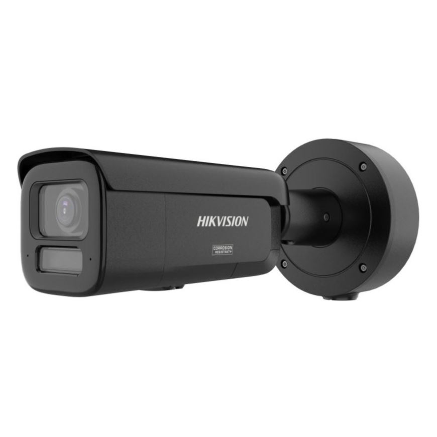 DS-2CD2687G3-LIZS2UY/SL(2.8-12mm)BLK 8MPix IP Bullet Hybrid ColorVu AcuSense kamera;LED/IR 60m, Audio, Alarm, IP67, IK10, blikač,