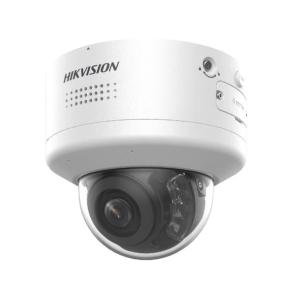 DS-2CD2747G2H-LIPTRZS2U/SL(2.8-12mm) 4MPix IP PTRZ Smart Hybrid ColorVu Dome kamera; IR/LED 40m, Audio, Alarm, blikač, IK10