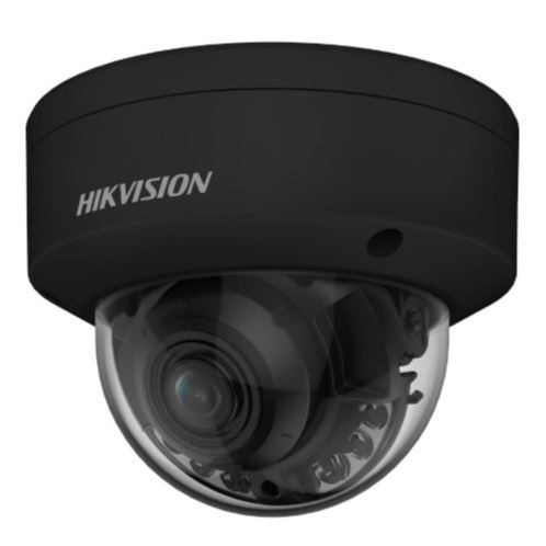 DS-2CD2747G2HT-LIZS(2.8-12)/eF/BLK 4MPix IP Dome Hybrid ColorVu AcuSense kamera; LED/IR 40m, WDR 130dB, Audio, Alarm, IP67, IK10,