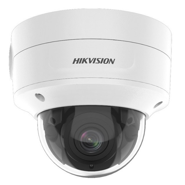 DS-2CD2786G2-IZS(2.8-12mm) 8MPix IP Dome AcuSense kamera; IR 40m, Audio, Alarm, IK10