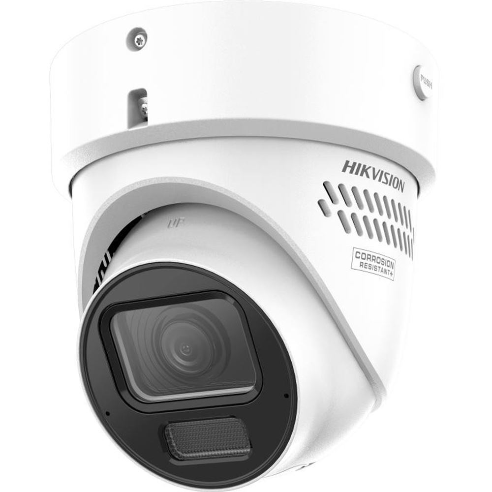 DS-2CD2H46G2H-IZS2UY/SL(2.8-12mm)eFO-STD 4MPix IP Turret AcuSense kamera; IR 40m, audio, alarm, IP67, IK10, blikač