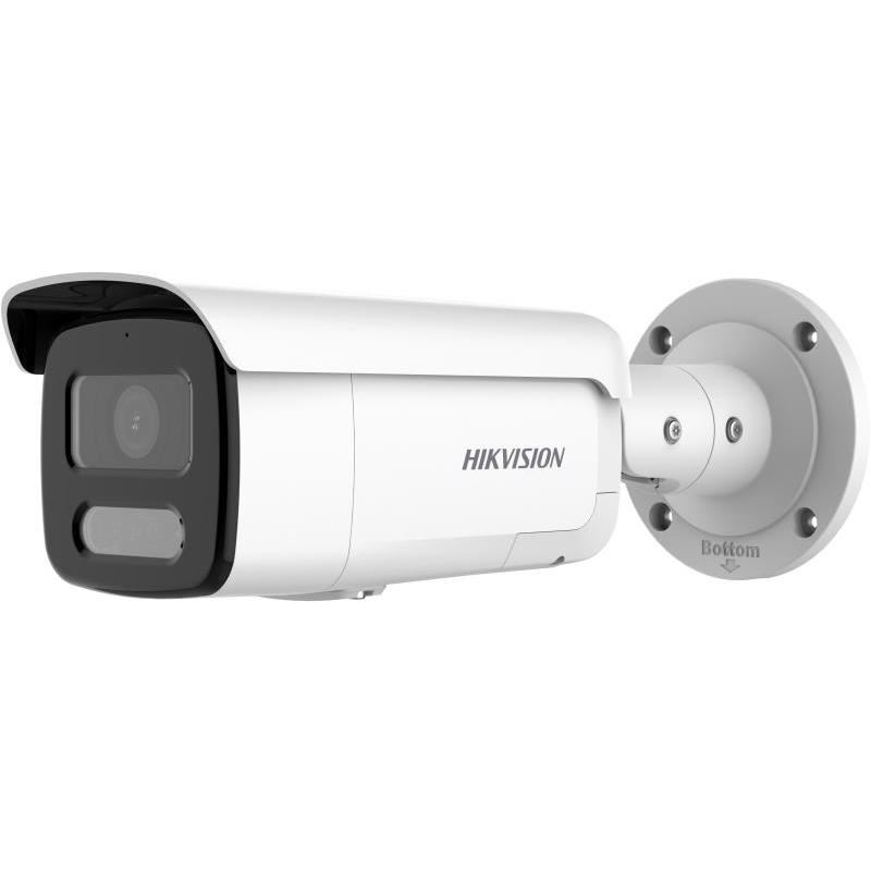 DS-2CD2T87G2H-LISU/SL(2.8mm)(eF) 8MPix IP Bullet Hybrid ColorVu AcuSense kamera; LED/IR 60m, WDR 130dB, audio, alarm, IP67, blika