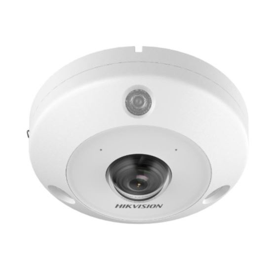 DS-2CD6395G1E-IVS(2mm) 9 MPix IP DeepinView Fisheye kamera, IR 15m, Audio, Alarm, IP67, IK10