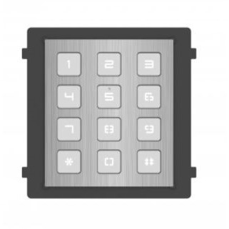 DS-KD-KP/S Modul interkomu s kódovou klávesnicí; nerez
