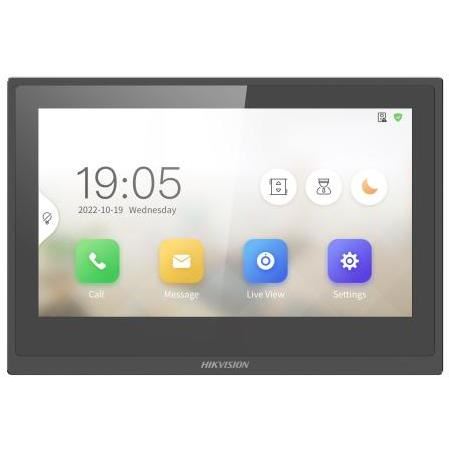 DS-KH6351-TE1 7" IP bytový dotykový monitor; PoE