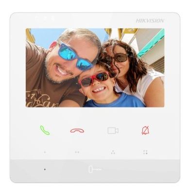 DS-KH7100EY-E2/White 2-žilový HD 4,3" monitor; bílý