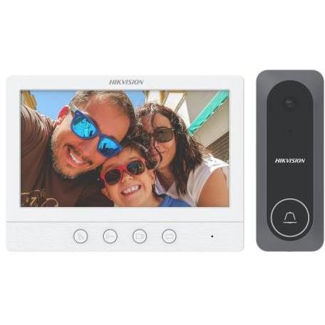 DS-KIS212 Kit videotelefonu, analog. 4-drát, bytový monitor + vnitřní dveřní stanice