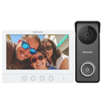 DS-KIS213 Kit videotelefonu, analog. 4-drát, bytový monitor + dveřní stanice