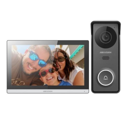 DS-KIS313-P(B) Kit videotelefonu, analog. 4-drát, bytový monitor + dveřní stanice