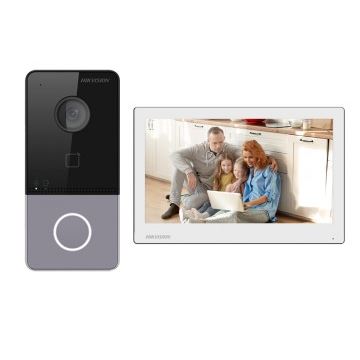 DS-KIS607-S KIT IP videotelefonu, dveřní stanice + bytový monitor + switch