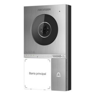 DS-KV7413EY-IME2-1/2/4 2-žilový dveřní interkom s kamerou, čtečkou M1 karet a 1,2 nebo 4tlačítky pro povrchovou montáž