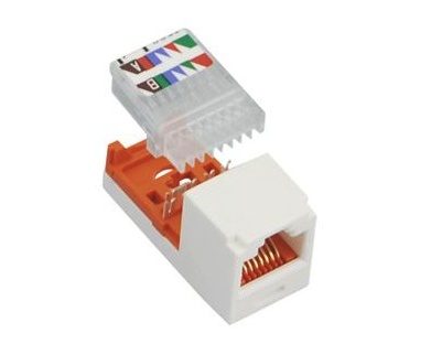 Keystone Cat5e UTP pro ABB 5014A-A00410B bílá