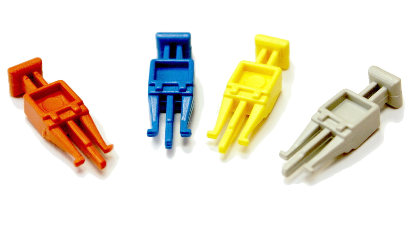 Kolík označovací pro svorkovnice Krone oranžový