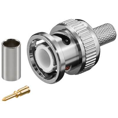 Konektor BNC lisovací 5,0mm (3,00/ring 5,4 kleště 213)